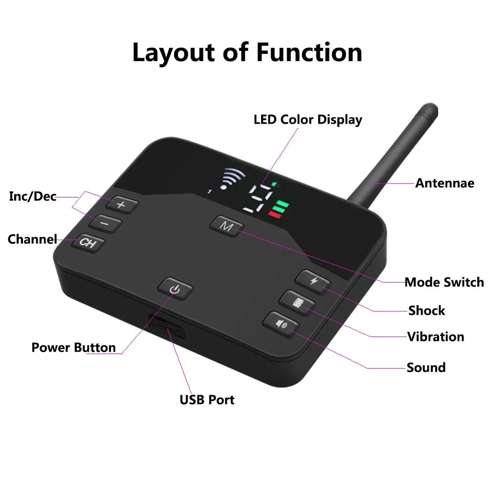 Transform Your Dog's Behavior with the Ultimate Anti-Bark Training Collar - Wireless Electric Fence with Customizable Vibration and Shock